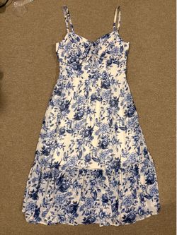 Blue dress