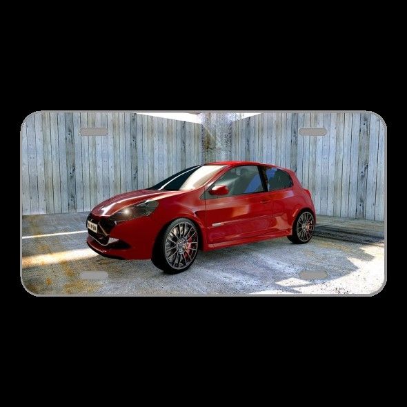 License Plate Novelty Car Front Film Photo Slides Cinema