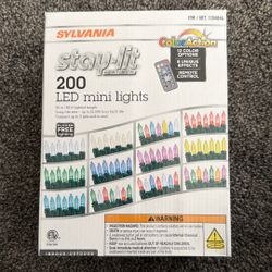 SYLVANIA Stay Lit Platinum Strings Christmas Lights