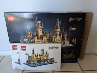 Lego mini Hogwarts Castle and grounds