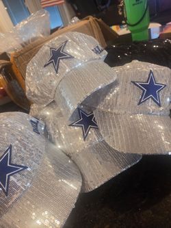 Brand New SEQUIN Cowboys Hat