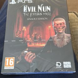 Evil Nun The Broken Mask - Unholy Edition PlayStation 5 New Region Free Ps5 New