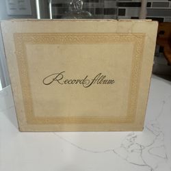 Antique Record Album 