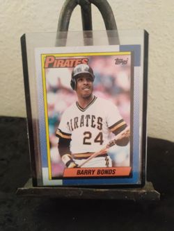 Barry Bonds Topps Baseball Card Pittsburgh Pirates $5.00