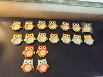 Owl Mini Picture Frames Set of 18