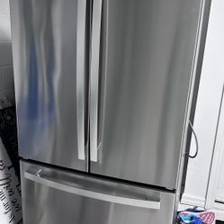 GE ENERGY STAR 27.0 Cu. Ft. Fingerprint Resistant French-Door Refrigerator $350