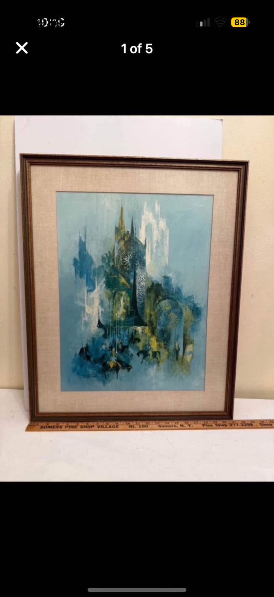 Vintage Lithograph 