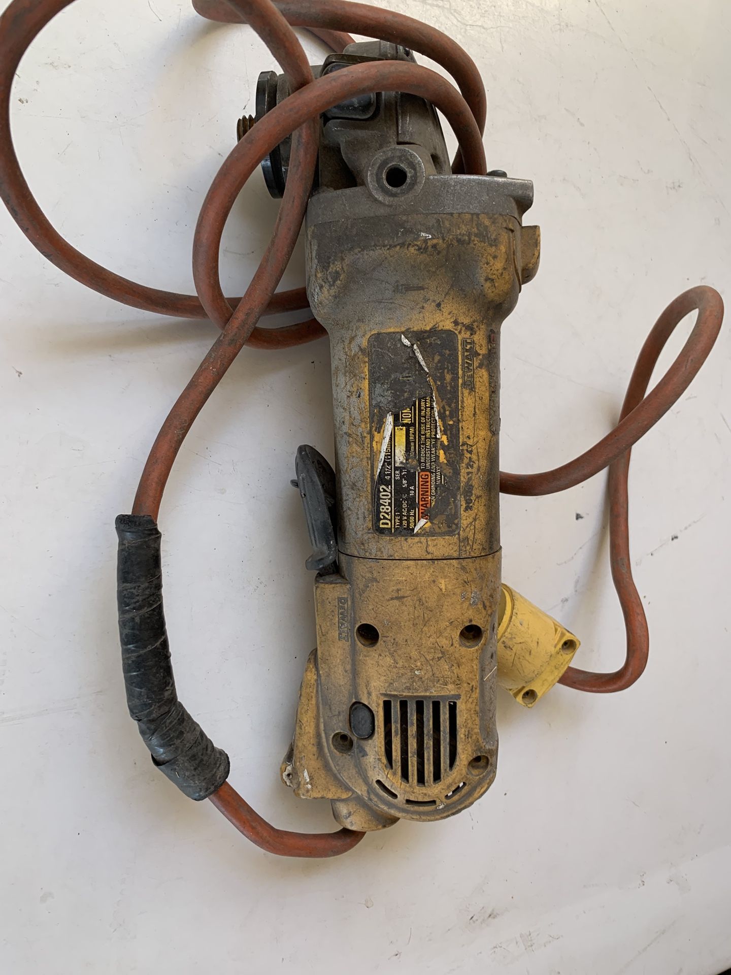 Dewalt Angle Grinder for PARTS or FIX