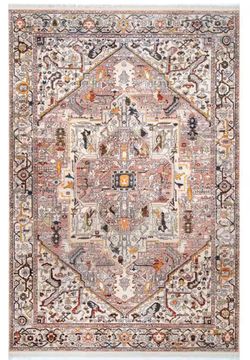 Ethel Medallion Fringe Area Rug