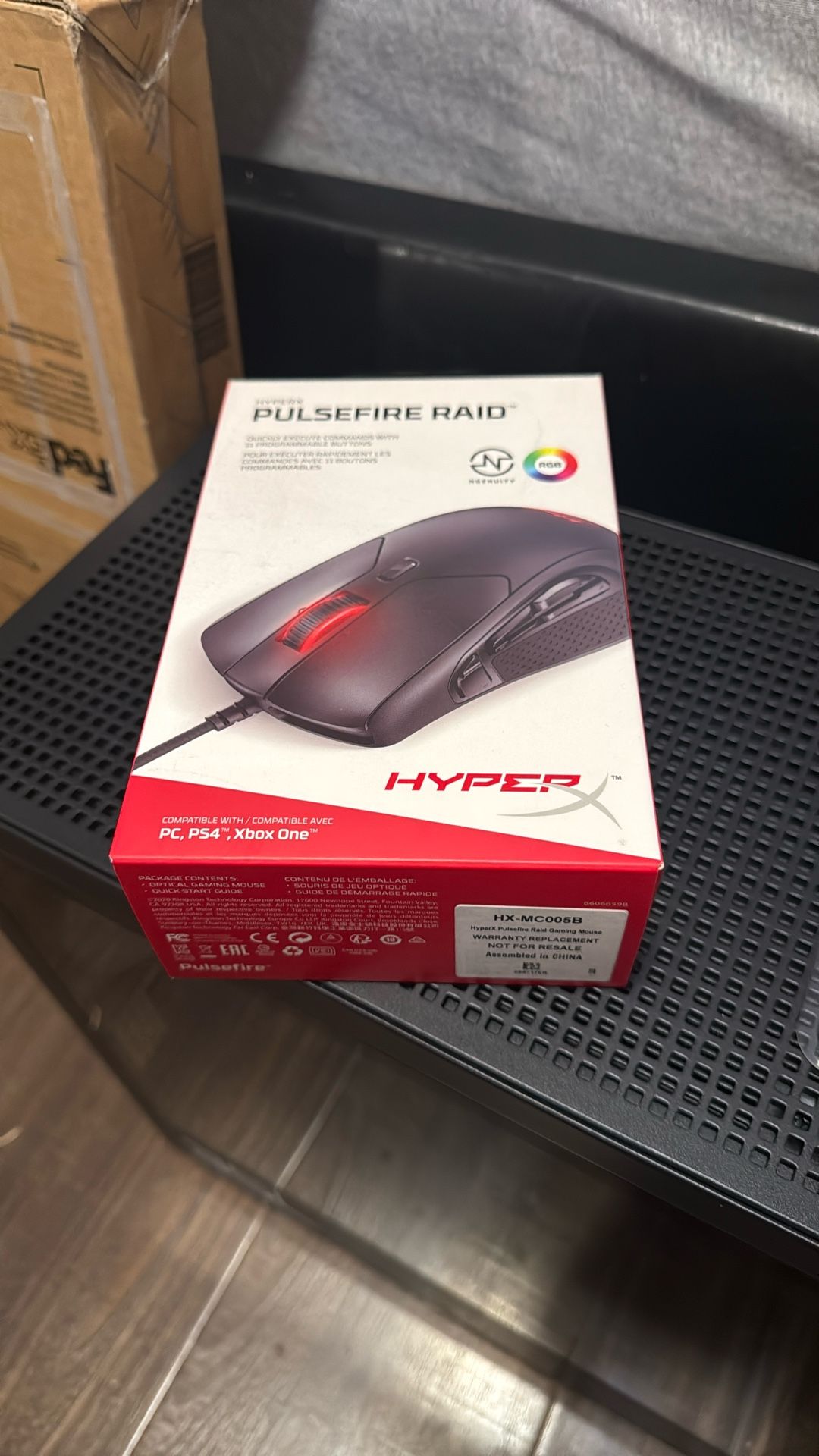 HyperX Pulsefire Raid mouse wireless