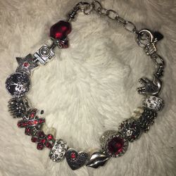 Red Pandora Bracelet 