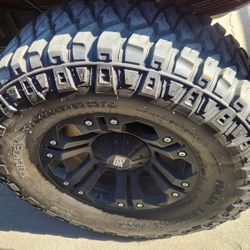 40 inch Tires and rim