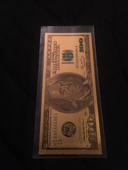 $100 Dollar Bill look very close at it You got to have it