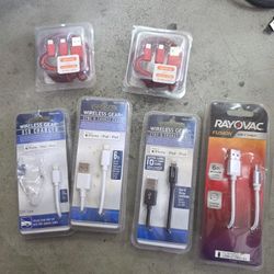 $5 Each Lightening Charge Cables Usb C Micro 