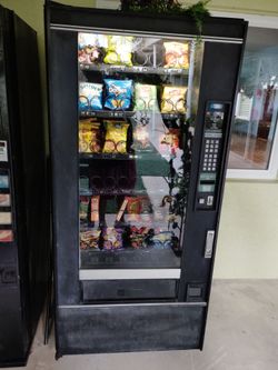 Black Snack Vending Machine