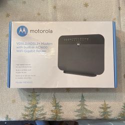 New In Box Motorola Modem 