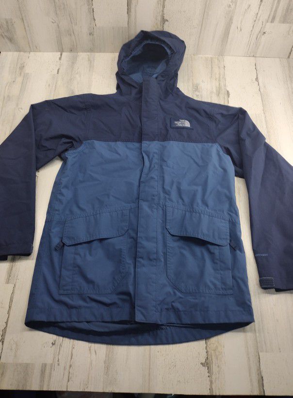 The North Face Dryvent Full Zip Rain Jacket Boys Size Large (14-16)