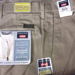 Timber Creek By Wrangler Men's Dress Pants with Tags