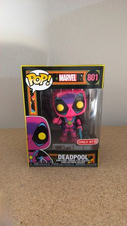 Funko Pop Marvel Deadpool #801 Target Exclusive Blacklight