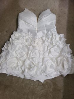 Women's Strapless Mini Dress