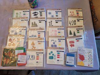 Lot of Creative Memories Scrapbook Die Cuts