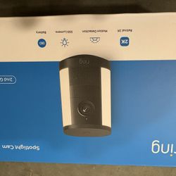 Ring Spotlight Cam 2k, Battery-Home Or Business Security 
