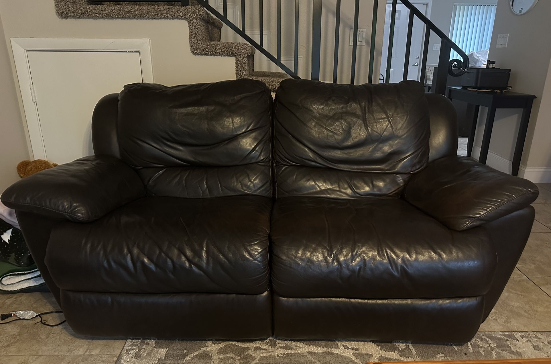 Leather Couch And Loveseat