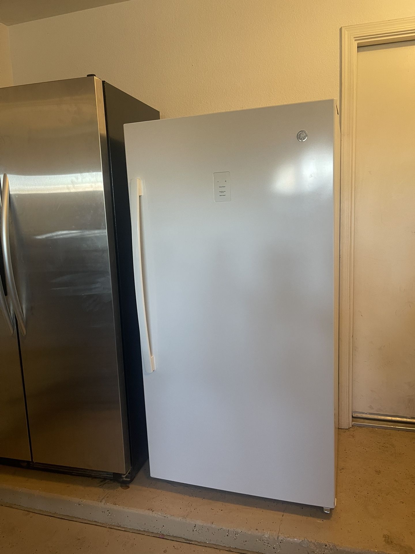 GE Upright Freezer