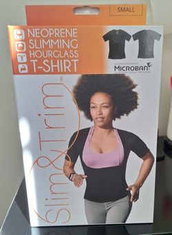 Neoprene Slimming Hourglass T Shirt (SMALL, NEW)