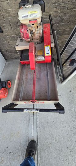 gas tile saw