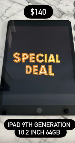 iPad 9th gen 10.2 inch 64gb like new