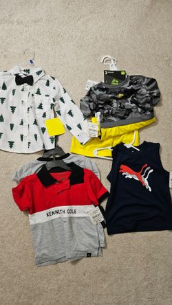 7 New Boys 2T Clothes