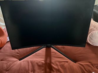 MSI curved monitor 27in” 1920 x 1080 (FHD), VA, 165Hz, FreeSync Premium, HDMI, Displayport