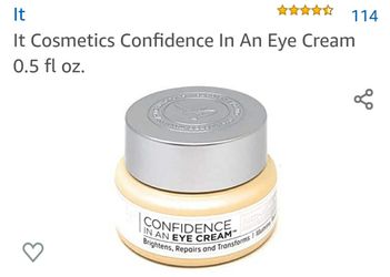 IT Confidence in an eye cream