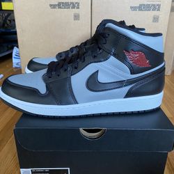 Air Jordan 1 Mid Shadow Red Size 13
