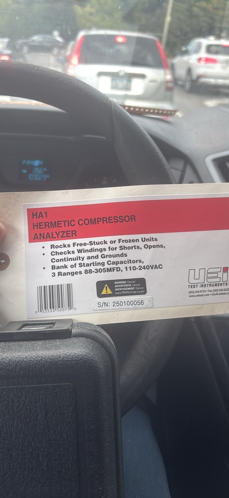 Brand New Compressor Analyzer 