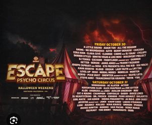 Escape Festival Tickets