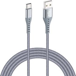 USB Type C Cable 4Pack(10/6/6/3ft) Fast Charging Quick Charger Rapid Cord, Type C to A Cable Compatible Galaxy S10 S9 S8 Plus, Braided Fast Charging C