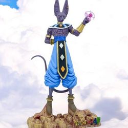 Dragon Ball Z 11" Beerus Figurine Stewart&Nellis Pick Up 