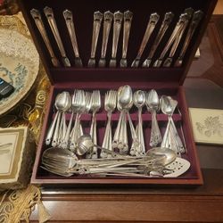Silverplate Silverware Roger Bros 1960's