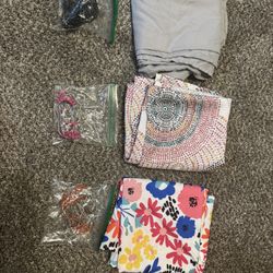 Free 3 Shower Curtains And Hooks 