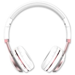 NEW Rhythm by ANX Resonance Foldable Wireless Headphones - Rose/White (AY-RNWL-05) by Aduro