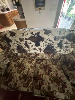 Baby Boy Cow Blanket 