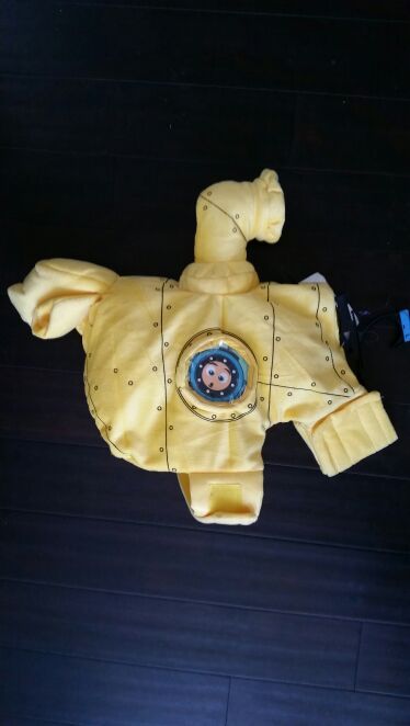 New yellow submarine dog costume Halloween the Beatles l large