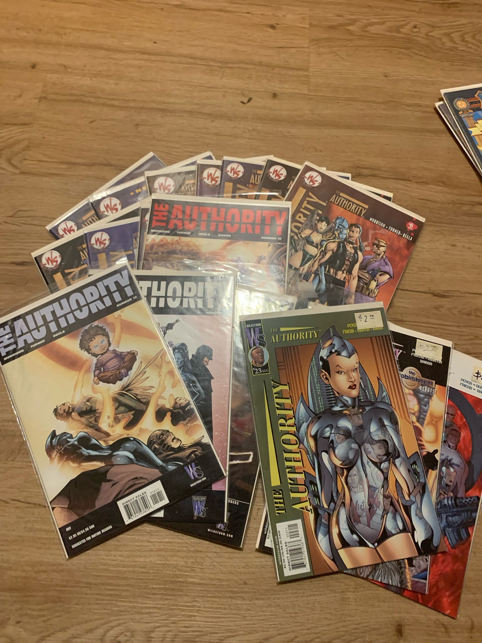 The Authority Comic Bundle