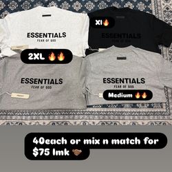 Essential tee available