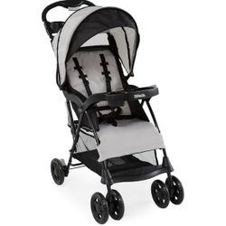 Lightweight Easy Fold Compact Toddler Stroller and Baby Stroller, 13 Lbs, Slate Gray