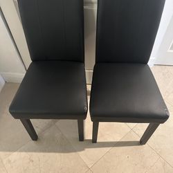 Leather Waterproof Upholstered Dining Chair (ONLY 1 AVAILABLE)
