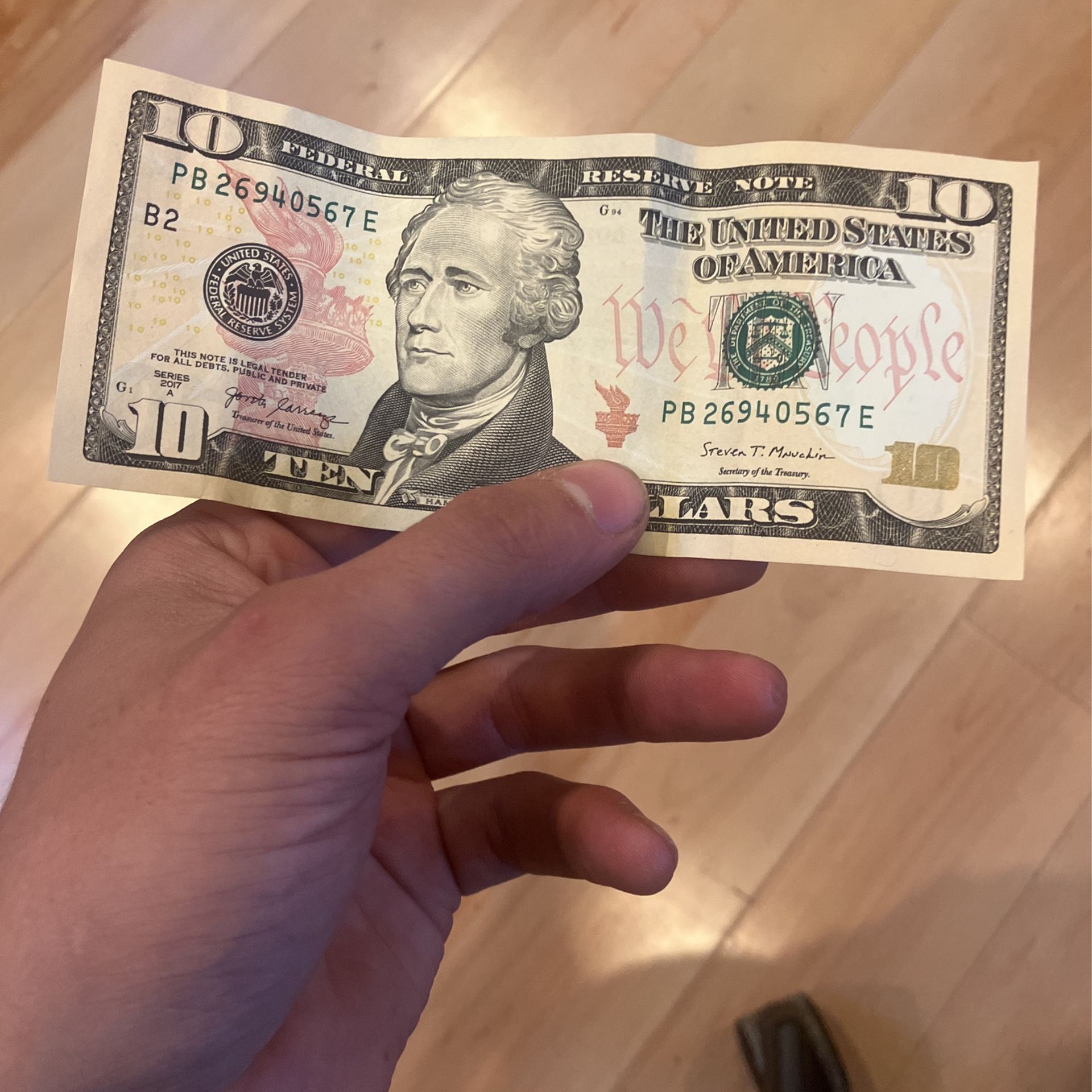 $10 Bill