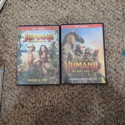 Jumanji 1 and 2 DVD